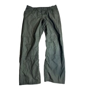 5.11 Tactical Series Men's Olive Green Work Pants Size 36/32 Distressed